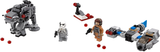 75195 Ski Speeder vs. First Order Walker Microfighters - New, Sealed, Retired LEGO Star Wars Set