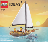 40487 Sailboat Adventure - Certified Used, 100% Complete LEGO Ideas Set