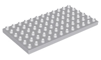 Duplo Plate 6x12 - Light Bluish Gray