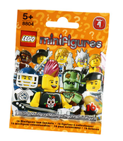Series 4 Classic Minifigures 8804 - New LEGO Collectible Minifigure Mystery Bag