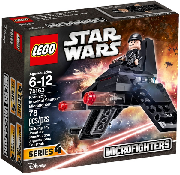75163 Krennic's Imperial Shuttle Microfighter - New, Sealed, Retired LEGO Star Wars Set