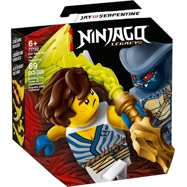 71732 Epic Battle Set - Jay vs Serpentine - New, Sealed, Retired LEGO Ninjago Set
