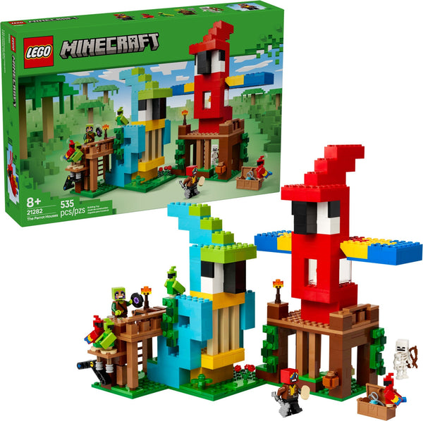 21282 The Parrot Houses - New LEGO® Minecraft™️ Set