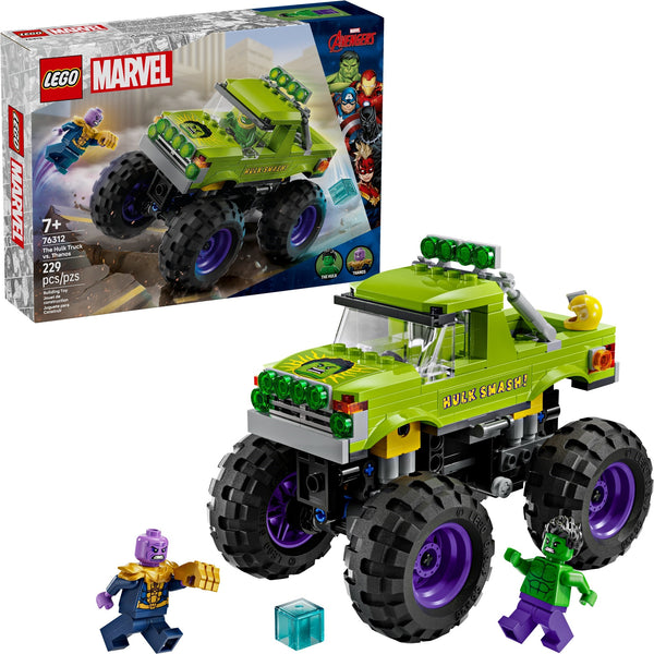 76312 The Hulk Truck vs. Thanos - New LEGO Marvel Set