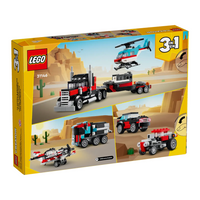 Flatbed Truck with Helicopter 31146 - New LEGO Creator Set