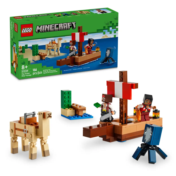 21259 The Pirate Ship Voyage - New LEGO Minecraft Set