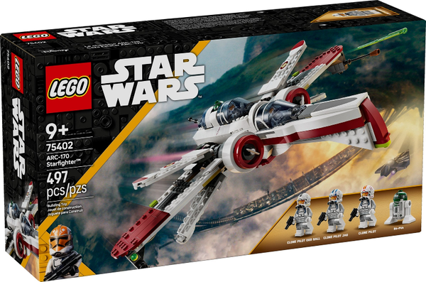75402 ARC-170 Starfighter - New LEGO Star Wars Set
