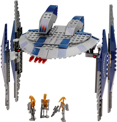 8016 Hyena Droid Bomber - Certified Used, 100% Complete LEGO Star Wars Set