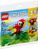 30581 Tropical Parrot Polybag - New, Sealed, Retired LEGO Creator Set