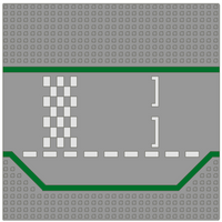 10"x10" LEGO® Road Baseplate