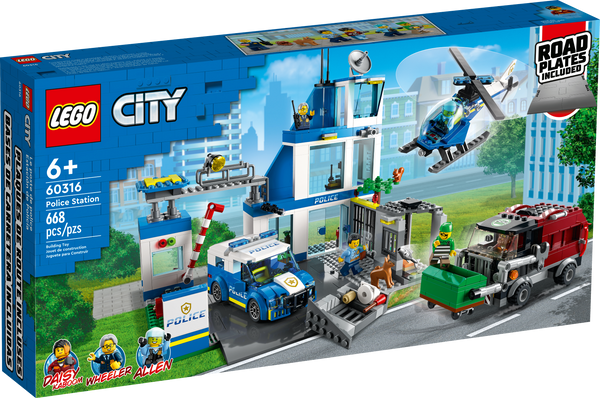 60316 Police Station - New LEGO City Set