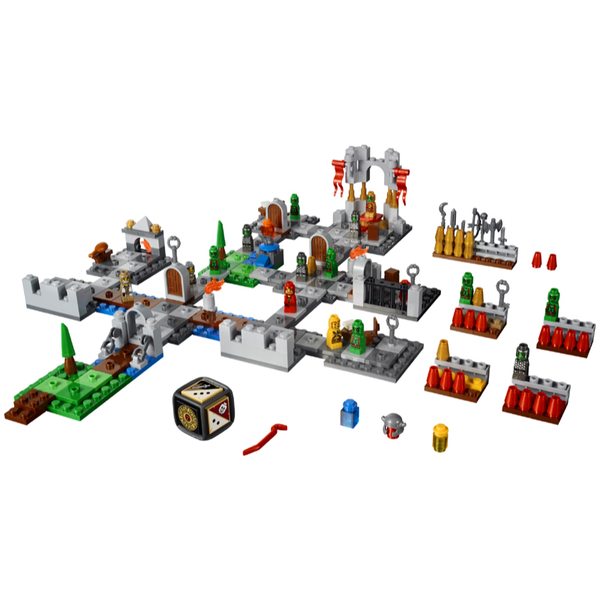 3860 Heroica - Fortaan - Certified Used, 100% Complete LEGO Games Set