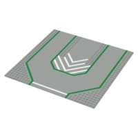 10"x10" LEGO® Road Baseplate - Driveway