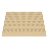 Tan - 10" x 10" LEGO® Baseplate