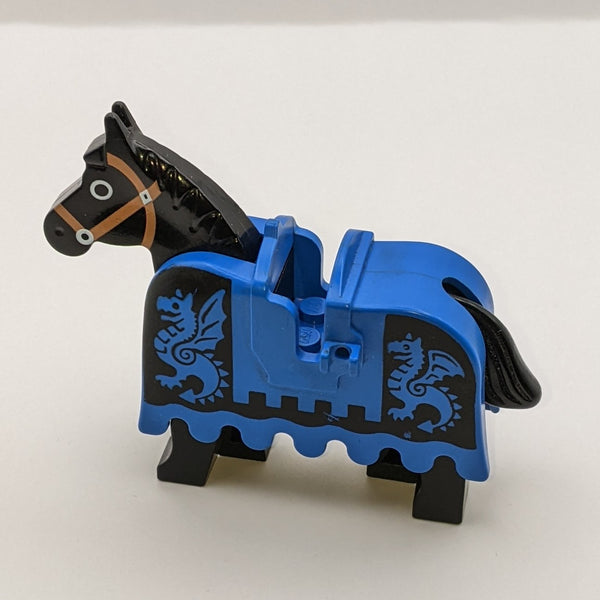 Horse With Barding, Castle