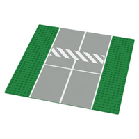 10"x10" LEGO® Road Baseplate - Crosswalk