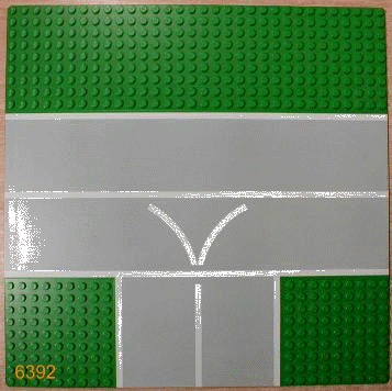 10"x10" LEGO® Road Baseplate