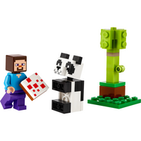 Steve and Baby Panda Polybag 30672 - New LEGO Minecraft Set