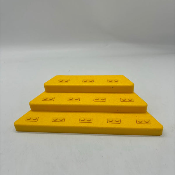 Minifigure Display - Podium (Yellow)