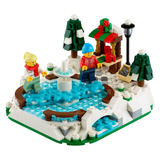 Ice Skating Rink 40416 - New, Sealed, Retired LEGO Holiday Set