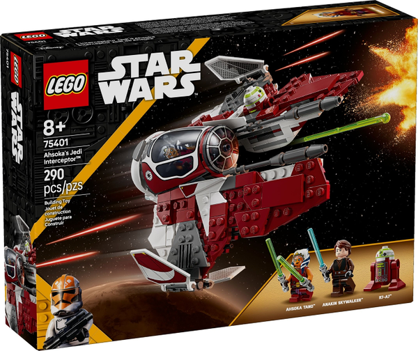 75401 Ahsoka's Jedi Interceptor - New LEGO Star Wars Set