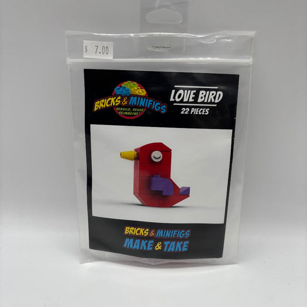 Love Bird (Lavender Feathers) Custom LEGO® Kit
