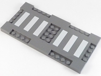 5"x2.5" Modified Lego Plate with Crosswalk