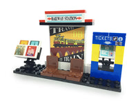 Brickland Railway Station - Custom Brick Loot LEGO Kit