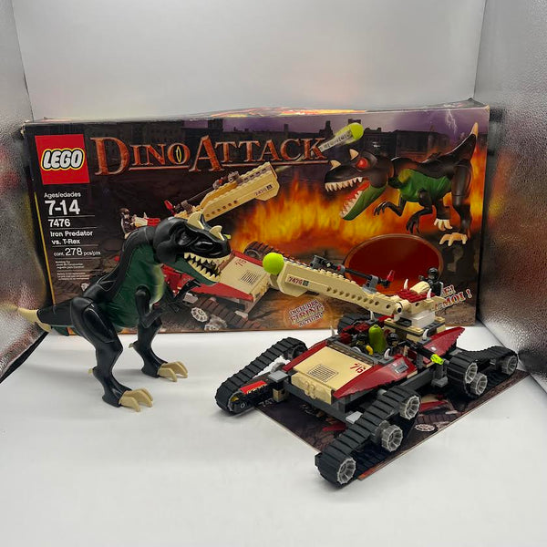 7476 Iron Predator vs. T-Rex - Used LEGO Dino Attack Set