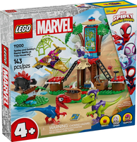 11200 Spidey and Gobby's Raptor Battle at Tree House HQ - New LEGO Spider-Man Set