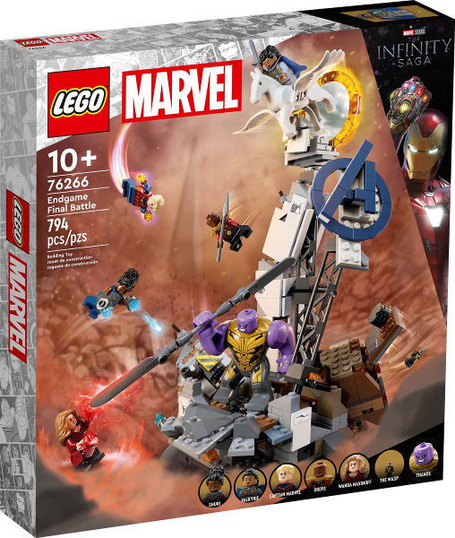 76266 Endgame Final Battle - New, Sealed, Retired LEGO Marvel Set
