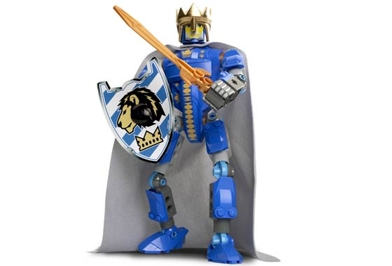 8809 King Mathias - Certified Used, 100% Complete LEGO Knights Kingdom II Set