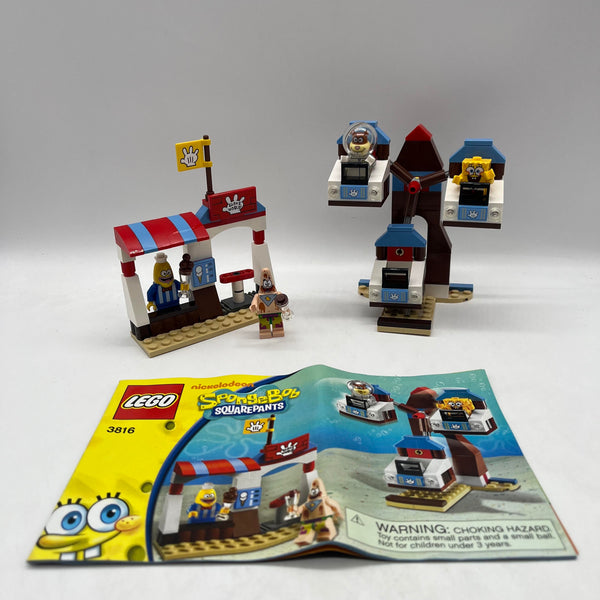 3816 Glove World - Used LEGO SpongBob Squarepants Set