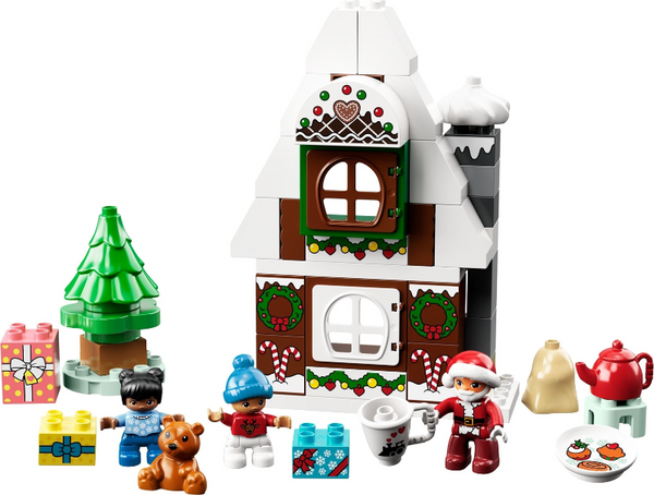 10976 Santa's Gingerbread House - Certified Used, 100% Complete LEGO Duplo Set