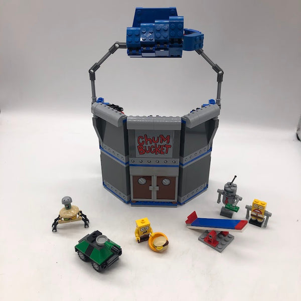 4981 The Chum Bucket - Used LEGO SpongeBob Squarepants Set