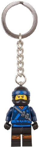Jay Key Chain, The LEGO Ninjago Movie - Used LEGO Keychain