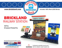 Brickland Railway Station - Custom Brick Loot LEGO Kit