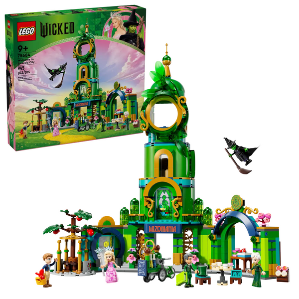 75684 Welcome to Emerald City - New LEGO Wicked Set