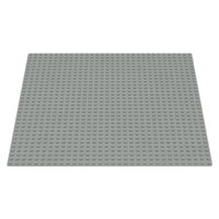 LEGO® Baseplate 10"x10" - Light Gray