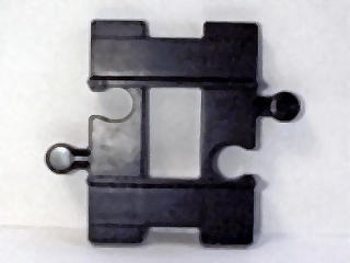 Duplo Train Track Straight (Very Short)
