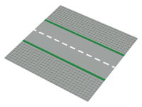 LEGO® Road Baseplate 10"x10" - Straight