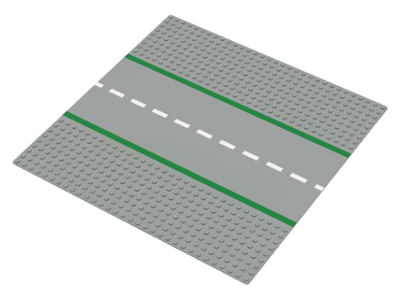 LEGO® Road Baseplate 10"x10" - Straight