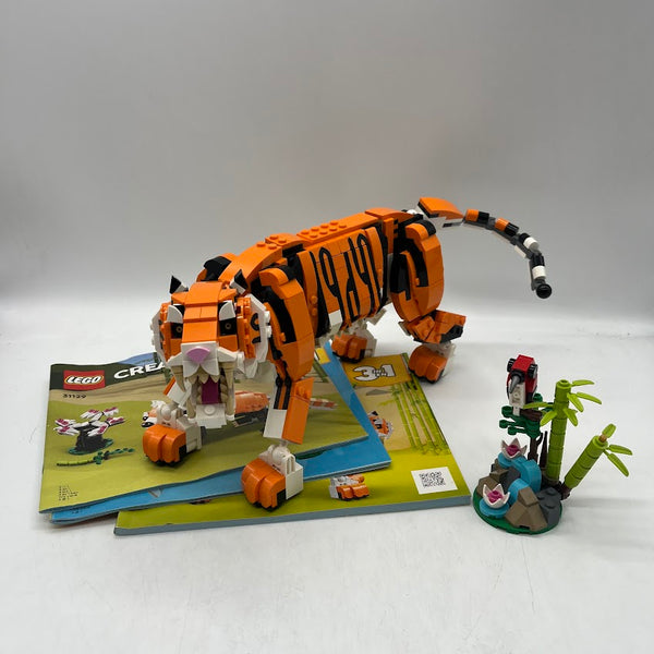 Majestic Tiger 31129 - Used LEGO Creator 3in1 Set