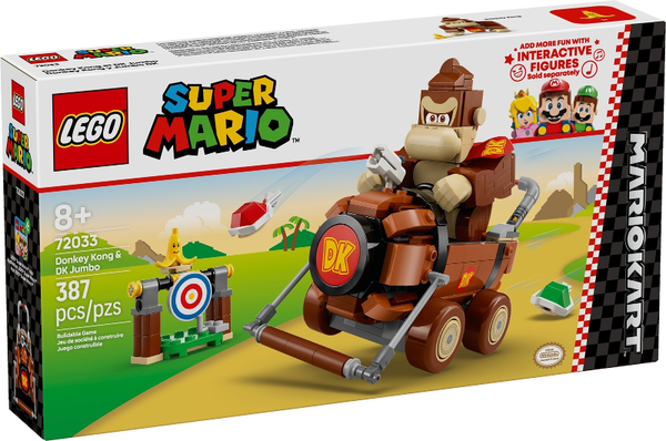 72033 Donkey Kong & DK Jumbo - New LEGO Super Mario Set