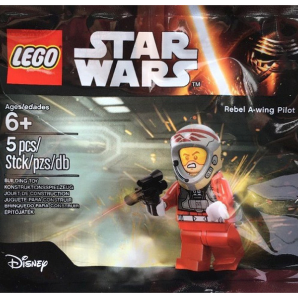 5004408 Rebel Pilot A-wing polybag - New, Sealed, Retired LEGO Star Wars Set