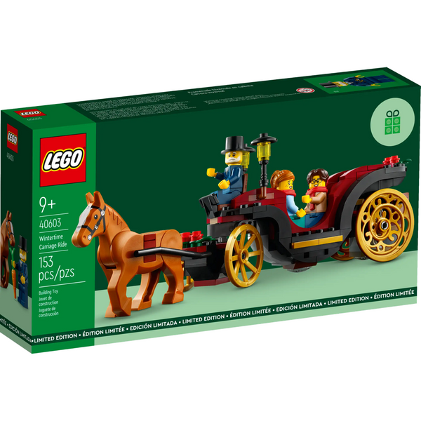 Wintertime Carriage Ride 40603 - New, Sealed, Retired LEGO Promotional Set