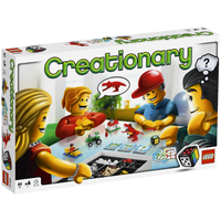 3844 Creationary - Certified Used, 100% Complete LEGO Games Set