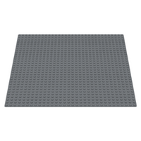 LEGO® Baseplate 10"x10" - Dark Gray