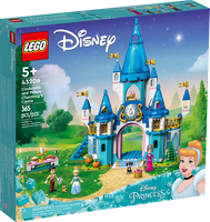 Cinderella and Prince Charming's Castle 43206 - New LEGO Disney Set