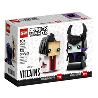 40620 Cruella & Maleficent - New, Sealed, Retired LEGO Disney BrickHeadz Set